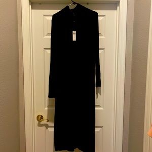 Black long sleeve BCBG dress